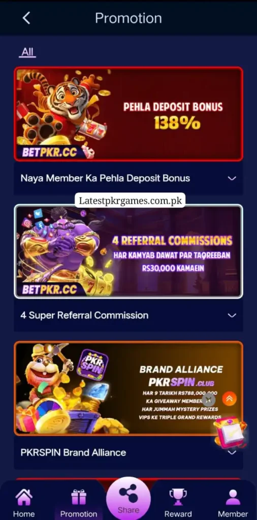 Bet pkr