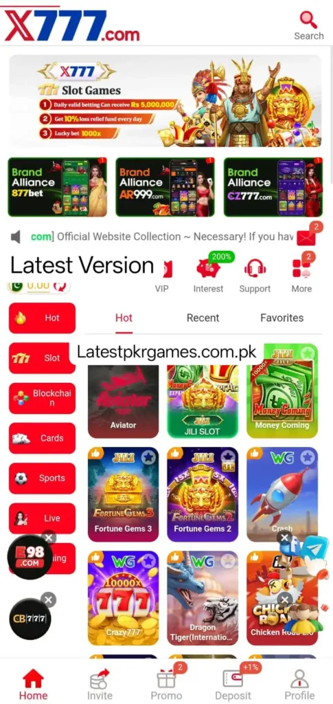X777 games